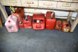 (8) Gas Cans,PICK UP ONLY,SEE DATES/TIMES ABOVE IN NOTES, NO SHIPPING AVAILABLE FOR THIS ITEM