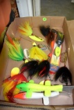 Mepps And Spinner Baits, And 2 Spear Decoys