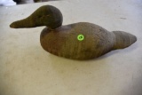 Hand Carved Wooden Mallard Duck Decoy