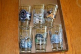 (7) Budweiser Wildlife Glasses