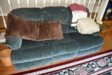 Reclining Sofa, Fabric, PICK UP ONLY,SEE DATES/TIMES ABOVE IN NOTES, NO SHIPPING AVAILABLE FOR THIS