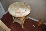 Wicker Table, PICK UP ONLY,SEE DATES/TIMES ABOVE IN NOTES, NO SHIPPING AVAILABLE FOR THIS ITEM