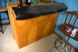Homemade Bar, 4' Wide, 2' Deep, 40'' Tall, Buyer Will Need Assistance With Loading, PICK UP ONLY,SEE