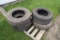 (2) 16'' Truck Tires, (2) 17'' Truck Tires