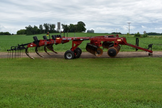 Wilrich V957, DDR Ripper, 7 Shank, Double Disc Front, 3 Bar Tine Harrow, Hydraulic Jack, SN: 456915