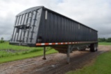 1997 Jet Hopper Bottom Grain Trailer, 38’x96”x66”, Aluminum/Steel Wheels, 24.5 Rubber, Spring Ride,