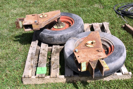 Auger Wheels And Brackets