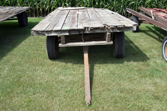 82"x14' Flatbed Wagon On 5 Ton Running Gear