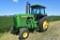 1991 John Deere 4255 2WD, 4956 One Owner Actual Hours, 15 P/S, New 18.4 x 38 Rubber With Axle Mounte