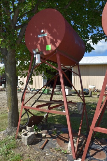 250 Gallon Fuel Tank On Stand