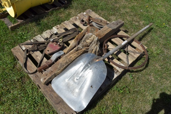 Shovel, Block And Tackle, Wire