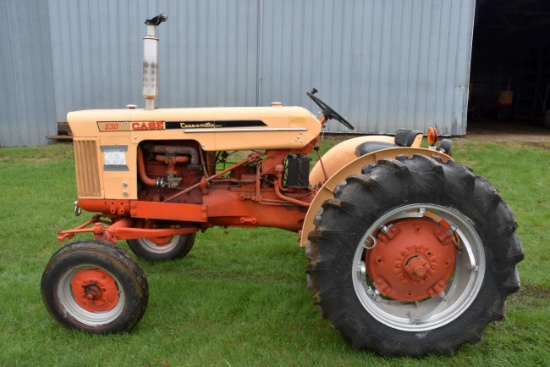 Case 530 Case-O-Matic, W/F, 13.6x38, 1hyd,3pt, PTO, 4667 Hours, Fenders, SN:8247000, Runs Good