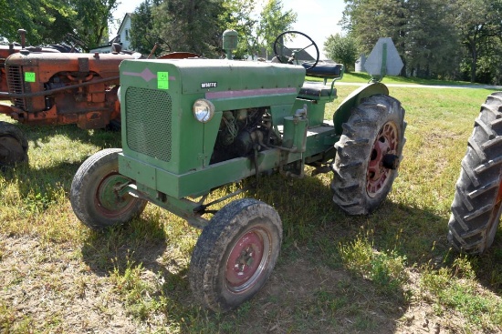 Shop Built By Dick Hanson Tractor, Fenders, W/F, Flathead 6 Cylinder, Non Running, Motor Free, 5 Spe