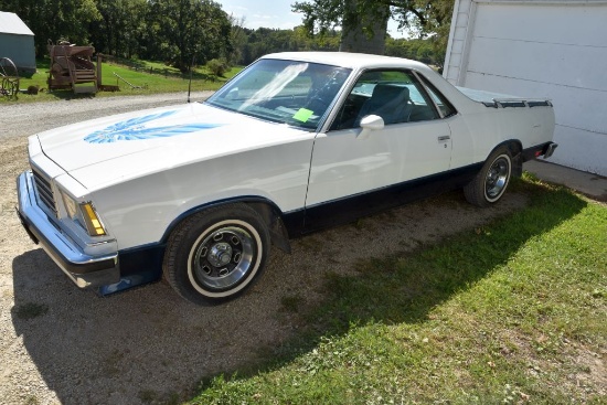 1979 GMC Caballero 350V8, Auto, Leather, 101,513 Miles, Clean, A Very Rare Car, Runs And Drives, Nee