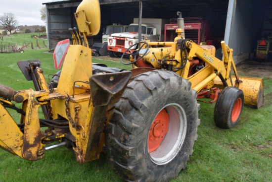 Case 530 Tractor Loader Backhoe Clamshell Fenders 6 Bucket 21 Hoe Bucket Outriggers 16 9x24 Ti Heavy Construction Equipment Loaders Backhoe Loaders Online Auctions Proxibid