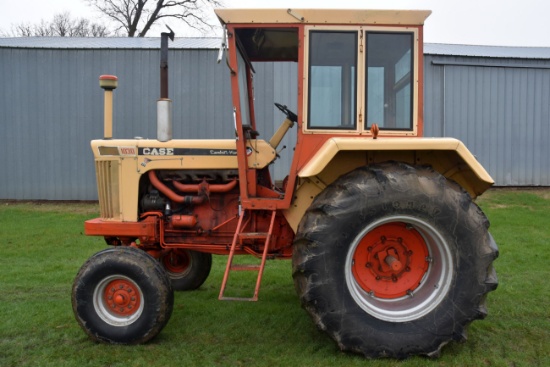 Case 1030 Western, Comfort King Cab, Fenders, 3766 Hours, 23.1x30 Tires, 3pt, 540 PTO, Good Original