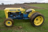 1963 Ford 2000 LCG Tractor, Select-O-Speed, 8.3x24 Dual Turf Tires, Fenders, P/S, 3pt, PTO, W/F, 135