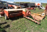 Case 230 Small Square Baler, 540PTO, Straight Chute, SN:8334387 Selling With Case Model F96337 Bale