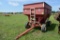 J&M 250 Bushel Gravity Flow Wagon, 8 Ton Running