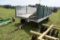 8'x16' Wagon With Wooden Sides, MN 5 Ton Running