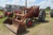 Farmall 706 Gas Tractor, Hydraulic Loader, 18.4x3