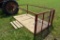 Parade Platform With Fast Hitch, 8'x5', Mesh Drop