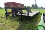 1976 Stod Gooseneck Trailer, 28' Plus 4' Dove Tai