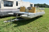 1980 National Pontoon 25', Mercury 50HP, 2 Gas Ta