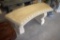 3 Piece Curved Concrete Bench