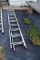 Werner Aluminum Extension Ladder, 24'