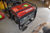 Kawasaki GE4300A Gas Generator, Kawasaki Motor, 230/115 Volt, Runs Good, Very Little Use, Wheel Kit