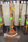 Assortment Of Forks And Shovels