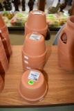 12 - 4 Inch 1 -5 Inch terra-cotta pots