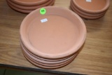 5- 7.5 Inch Terracotta Saucers