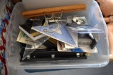 Assortment of office supplies