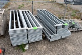 Galvanized Garden Racking All 6' Lengths, (3) 3' Wide, (50) 18