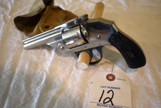 Iver Johnson 38 Cal., Revolver, With Holster