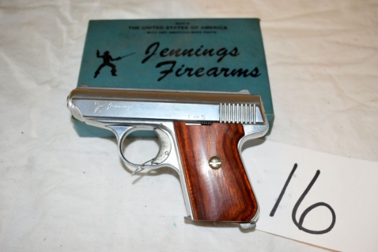 Jennings Firearms Model J22, Semi Auto, 22 Cal., With Original Box