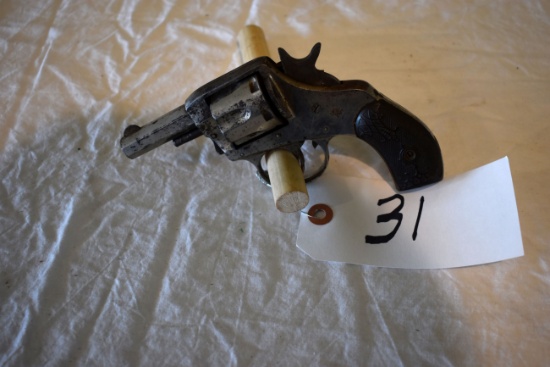 The American Double Action, 32 Cal. Revolver, Some Pitting