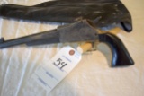 ASM Black Powder Pistol Made In Italy, 50 Cal.? With Soft Case