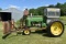 John Deere A Slant Dash, Styled, With Push Blade, NF, PTO, 11x38 Tires, SN: 49955 Not Running
