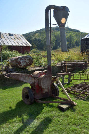 Gehl Model 50 Grind-All Hammer Mill, 540PTO, Has Pipe