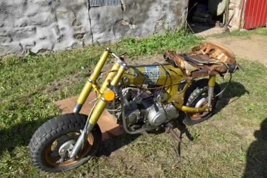 1971 Honda CT70 Parts Bike, Missing Some Parts