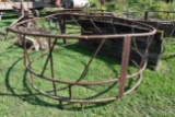 Round Bale Feeder, Bent, Bottom Has Some Rust