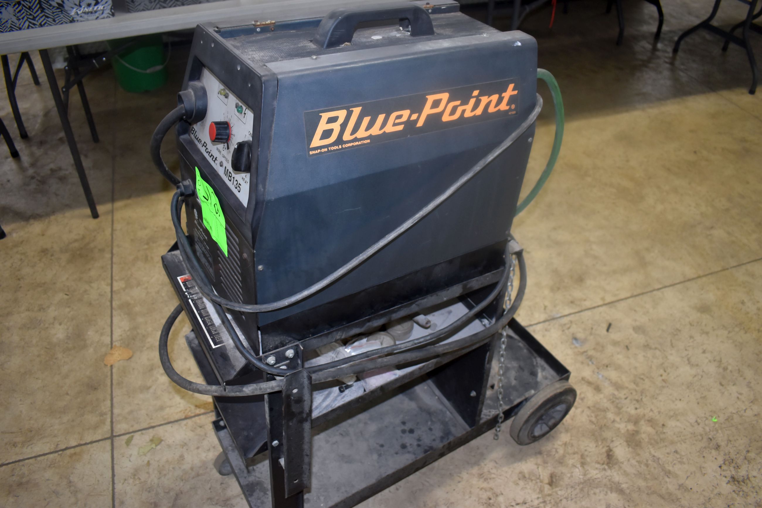 Blue Point Model MB135 MIG Welder, On Cart, 110 | Proxibid