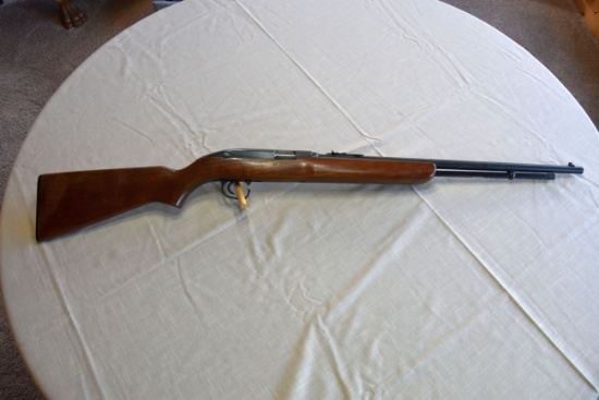 Winchester Model 77, 22 Long Rifle, Semi Automatic, Tube Fed, SN:7616, Trigger Guard Is Broken On On