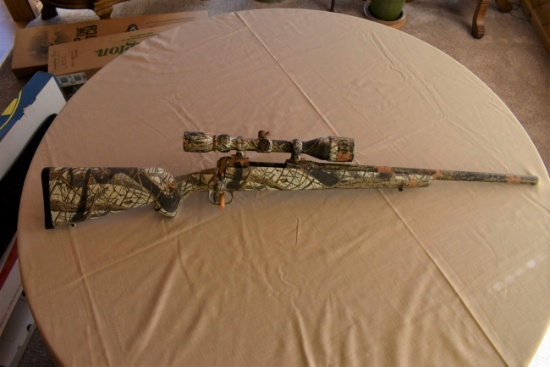 Savage Model 10, .223 Rem Cal., Bolt Action, Bull Barrel, Top Load, Camo, Synthetic Stock, With A Bu