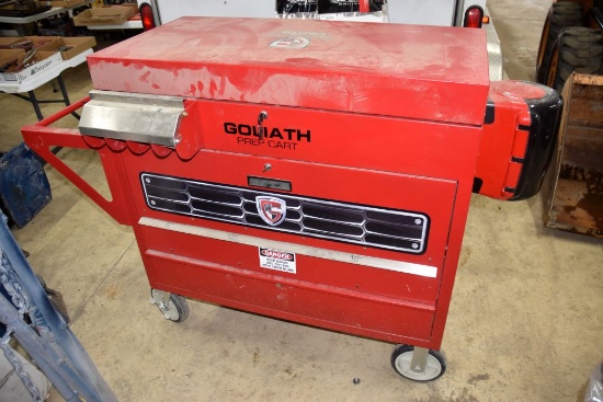 Goliath Paint Prep Cart, 6 12 18 And 36'' Roll Dispensers,