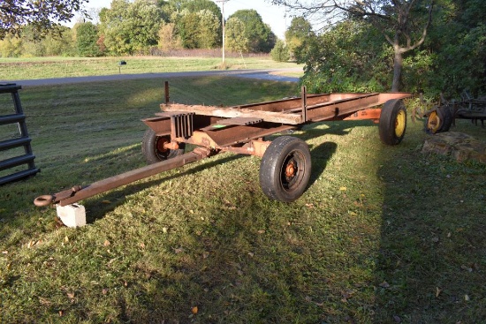 Minnesota 8 Ton Running Gear With Pindle Hitch, With I Beams, 14' Long, 7' Wide