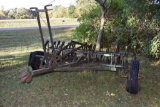 Pull Type Field Culivator, Manual Lift, 84'' Wide, Both Tires Are Blown